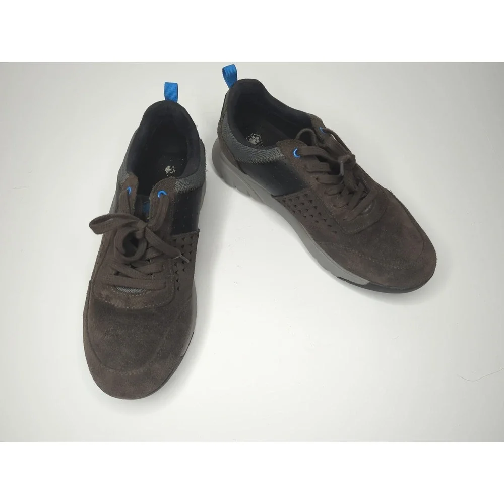 Lumberjack Frey Brown Suede Mens Sneakers 41 Gorpcore Utilitarian Streetwear